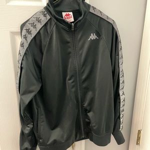 Black kappa tracksuit (small)